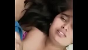 Swathi naidu blowjob and getting fucked by boyfriend on bed